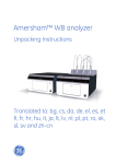 Amersham™ WB analyzer