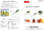 野菜と土の硝酸測定器