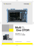 Bulletin AQ7280-01JA AQ7280シリーズ OTDR(光パルス