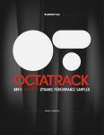 Octatrackユーザーマニュアルのダウンロードリンク