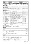 授業科目 コード 42－12 授業科目名 家庭電器・機械 担当教員名 吉田