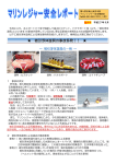 被引浮体遊具の事故多発！！