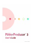 PowerProducer User`sGuide