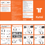 TRITTON Kunai Universal Stereo Headsetマニュアル