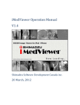 iMedViewer Operation Manual - Shimadzu Software Development