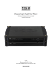Diamond DAC IV plus 取扱説明書（PDF）