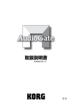 AudioGate 取扱説明書 (AudioGate Ver. 1.5)