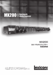 MX200 Dual Reverb Effects Processor