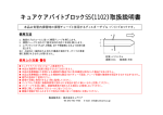 キュアケアバイトブロックSS（1102）取扱説明書