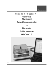 Murakami Data Communicator for Electronic Table Balance MDC