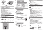 TELBOSE SUPER TAKE3 ND 取扱説明書 v1.01 [130531]