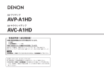 AVP-A1HD / AVC-A1HD 追加機能編  (11/1/2010)