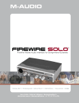 FireWire Soloユーザーズガイド - M