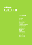 QUMI Q5 Refresh / QUMI Q4 取扱説明書
