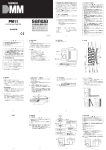 取扱説明書 DIGITAL MULTIMETER