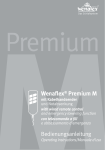 Manuale d'uso La rete Wenaflex® Premium M con