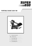 PORTABLE BAND SAW 189 - super-ego