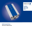 Bedienungsanleitung Kompletthandbuch der KACO