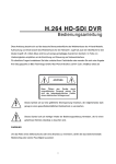 BS HDVR Bedienungsanleitung