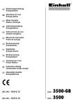 Anleitung EGS 3500/GB 12spr.