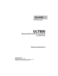 ULT800 - Handbuch