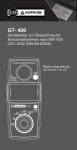 GT- 400 - CONRAD Produktinfo.