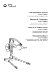 User Instruction Manual Manuel de l'utilisateur Manual de