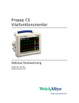 Gebrauchsanweisung - Propaq CS Vitalfunktionsmonitor