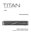 TX500 Bedienungsanleitung Digitaler Satelliten Receiver