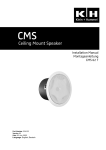 Ceiling Mount Speaker