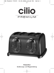 Toaster - cilio tisch