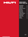 PDF Руководство пользователя DCH 230, DCH 180-SL, 8 MB