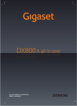 Gigaset DX800A all in one – Ihr starker Mitbewohner