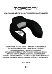NM-500-H NECK & SHOULDER MASSAGER