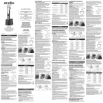 conserver ces instructions mode d'emploi entretien