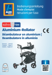 Aluminium-Rollator