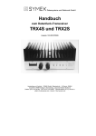 Handbuch Datertransceiver TRX4S, DIN-A-5