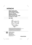 CD 7SA - Hitachi Koki