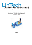 Handbuch RS232 Adapter 1409/s