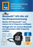 Bluetooth® GpS-Uhr mit herzfrequenzmessung