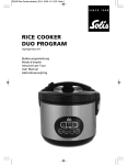 SOLIS Rice Cooker deutsch_2014