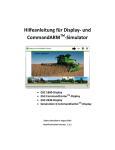 Display and CommandARM™ Simulator Leitfaden