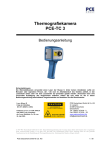 Thermografiekamera PCE-TC 3