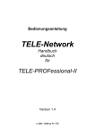 Handbuch für TeleProf II deutsch