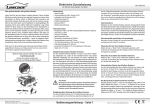 Elektrische Zusatzheizung Bedienungsanleitung – Seite 1