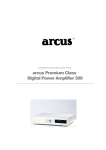 arcus Premium Class Digital Power Amplifier 300