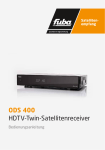 ODS 400 HDTV-Twin-Satellitenreceiver