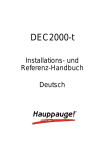 Handbuch für DEC2000-T