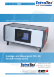 Manual PCU-10 - TetraTec Instruments