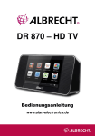 DR 870 – HD TV - CONRAD Produktinfo.